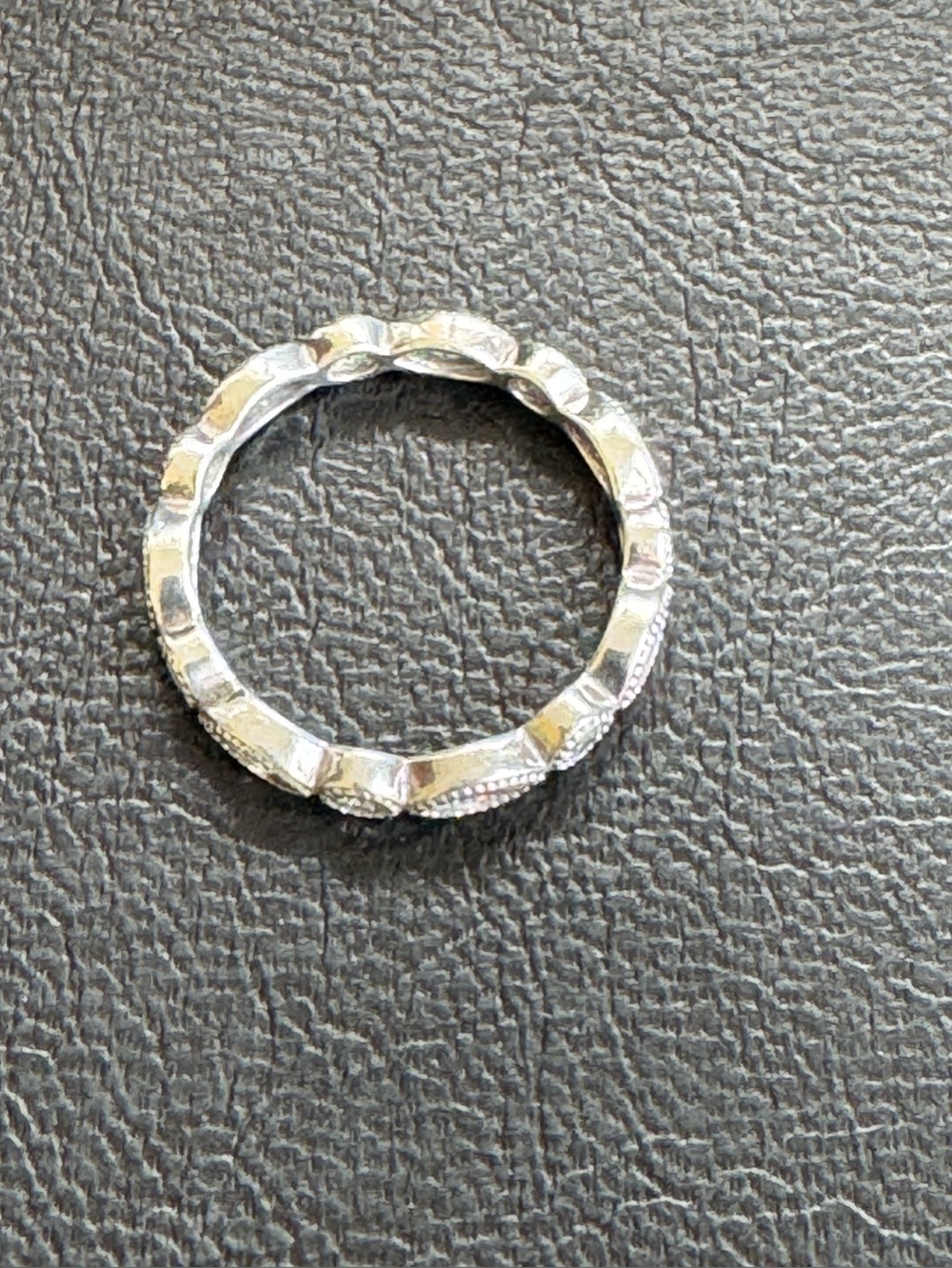 Pandora Alluring Marquise Eternity Band Size 9 Retired - Picture 5 of 8